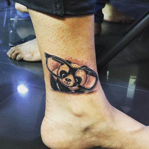 Diseños e ideas divertidos de los tatuajes del pequeño panda