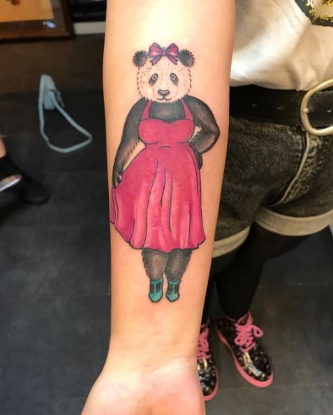 Diseño e ideas de tatuajes de panda más bonitos
