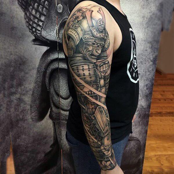 Tatuaje Samurai Japonés