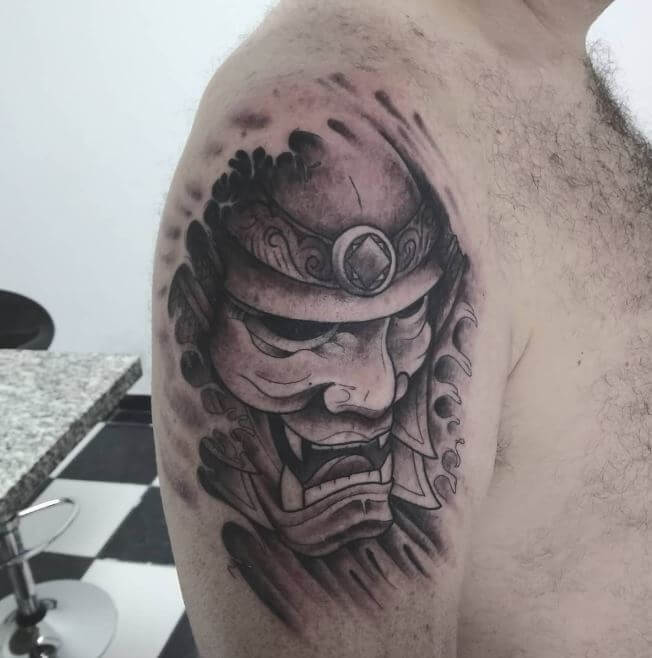 Tatuaje Samurai Armadura