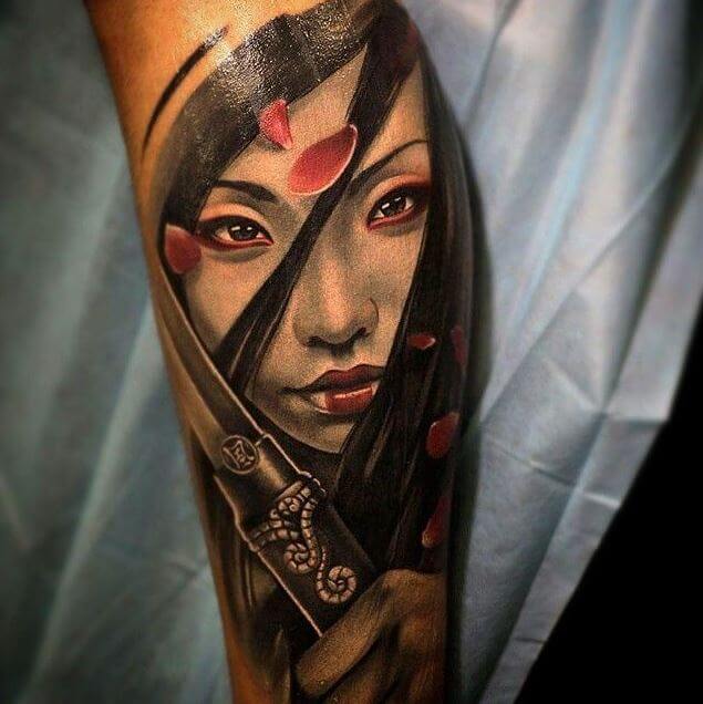 Tatuaje Samurai