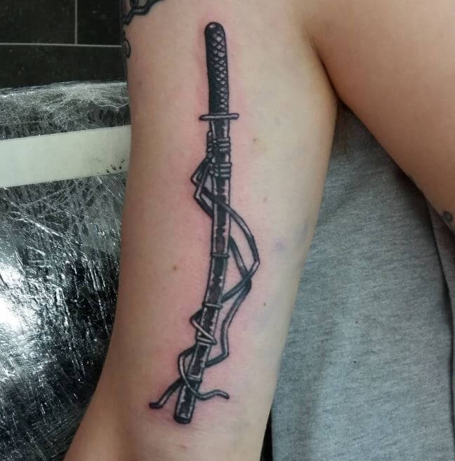 Tatuaje Espadas Samurai