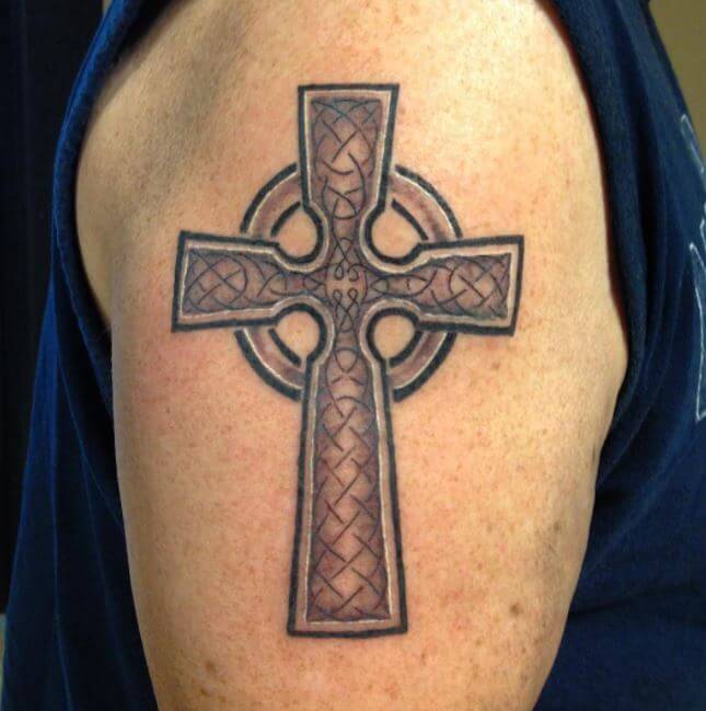 Ideas de tatuajes de cruz celta