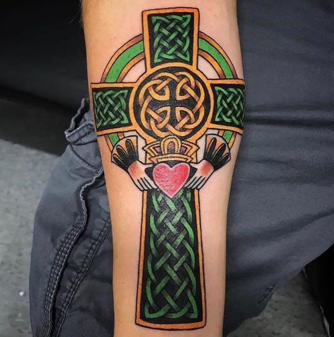 Tatuajes De Cruz Celta Irlandesa