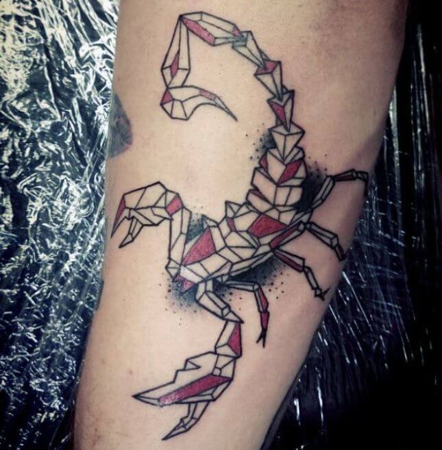 Tatuajes Abstractos De Escorpión