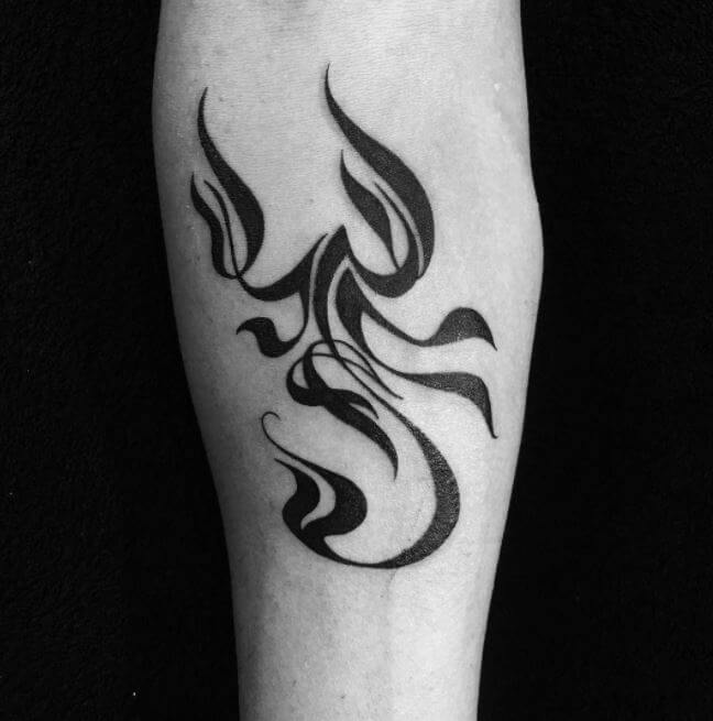 Tatuaje De Escorpión Tribal