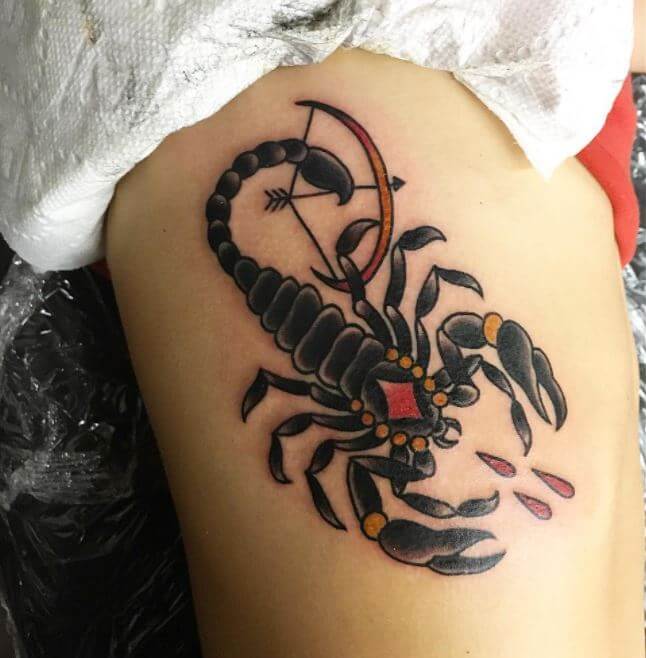 Ideas de tatuajes de escorpión