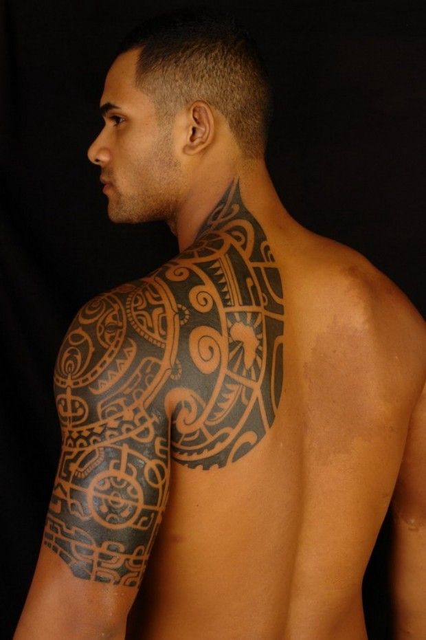 Tatuajes de dragones para hombres en el hombro (3)