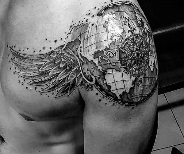 Tatuajes en el hombro de los hombres (7)