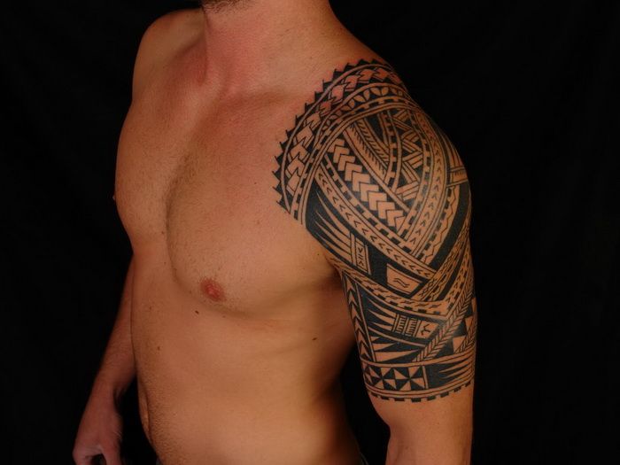Tatuajes de hombro y pecho (5)