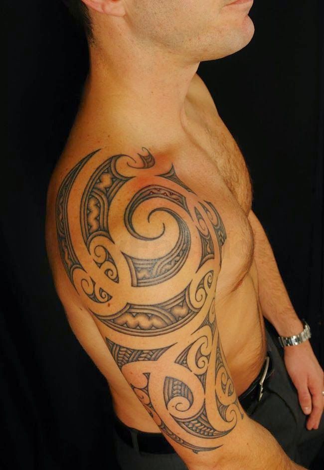 Ideas de tatuajes en el hombro para hombres (8)