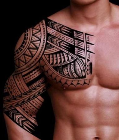 Diseños de tatuajes para hombres en el hombro (8)