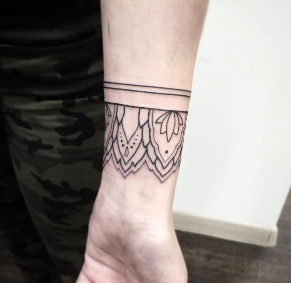 Increíble diseño e ideas de tatuajes de pulsera