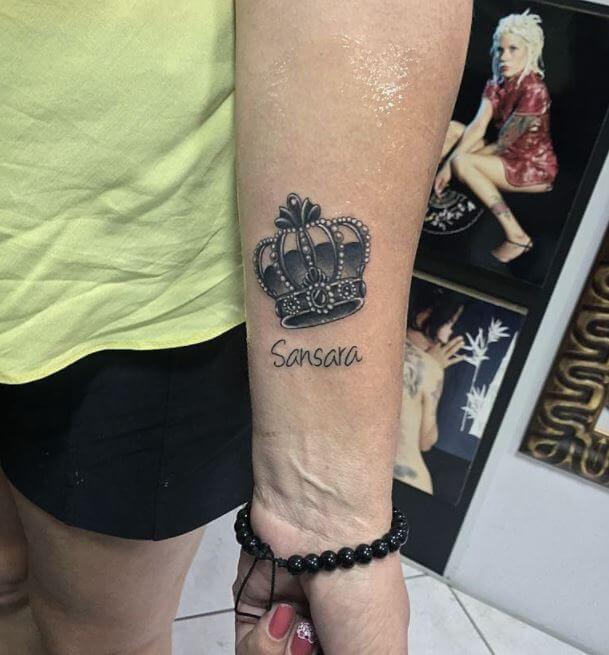 Tatuaje De Corona Bonita