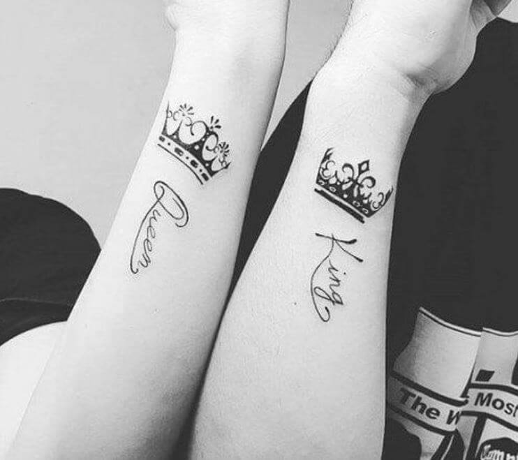 Tatuajes De Parejas Rey Y Reina