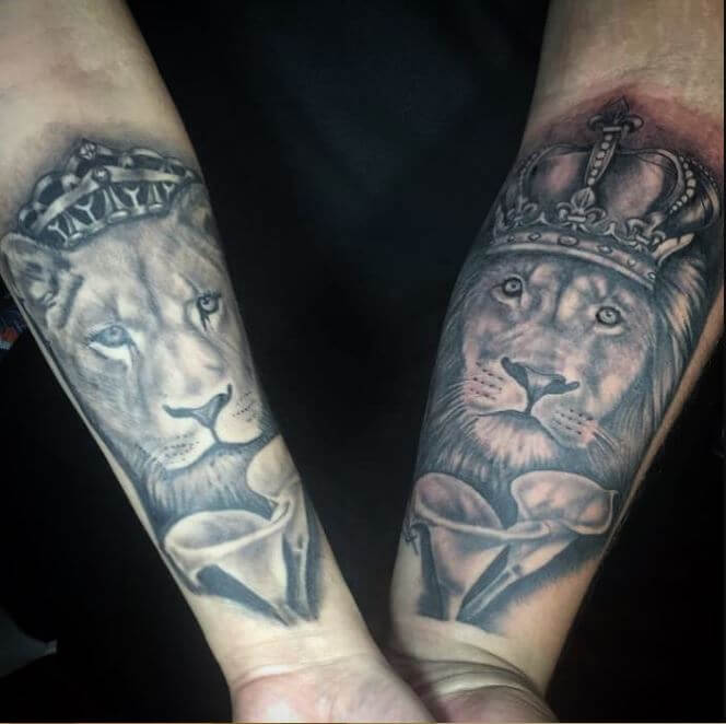 Tatuajes De Parejas De Rey Y Reina