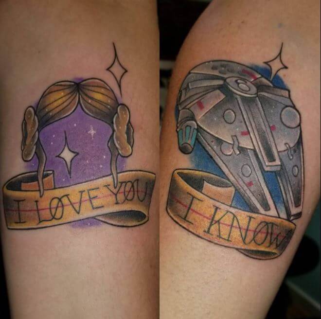 Tatuajes De Parejas De Star Wars