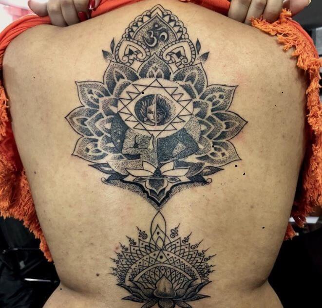 Tatuajes En La Espalda De Buda Para Niñas