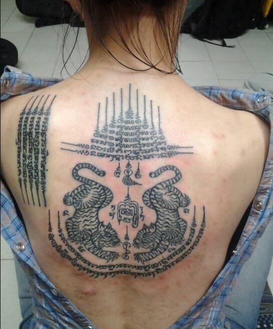 Significado de los tatuajes en la espalda baja
