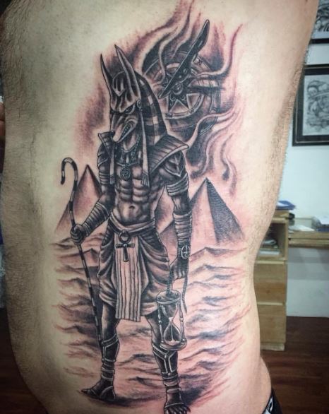 Tatuaje Anubis 45