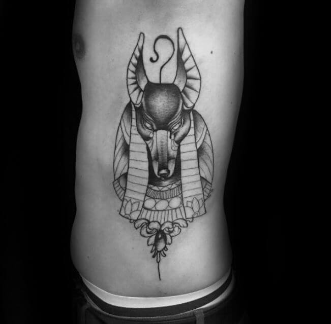 Tatuaje De Anubis
