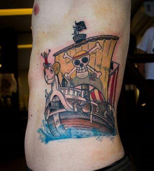 Tatuaje De One Piece 2