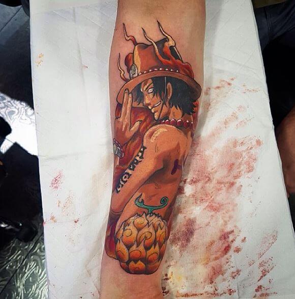 Tatuaje De One Piece 15