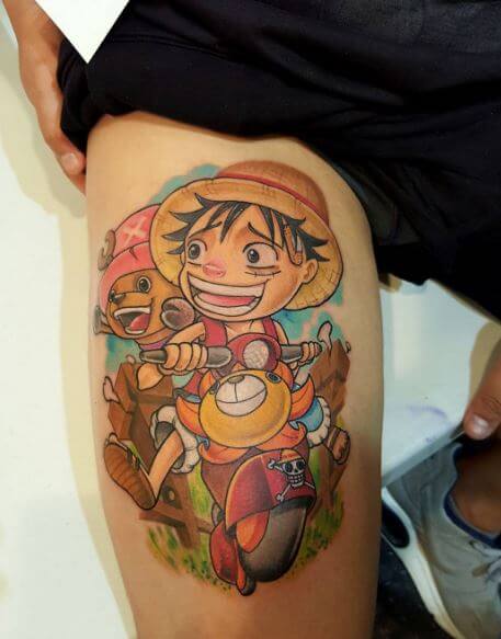 Tatuaje De One Piece 13