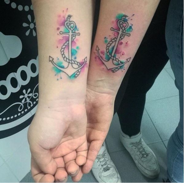 Tatuajes De Anclas En La Muñeca