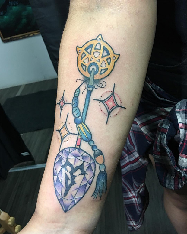 Diseños de tatuajes de Final Fantasy para hombres (6)