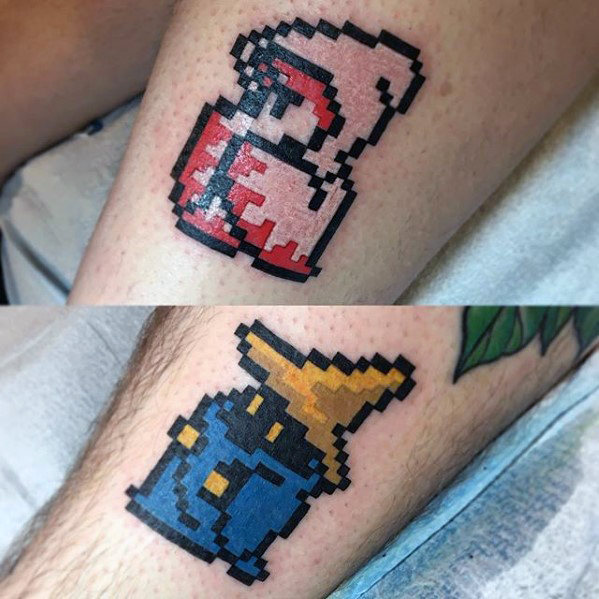 Diseños de tatuajes de Final Fantasy para hombres (61)