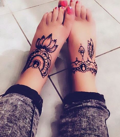 Tatuaje en el pie 1