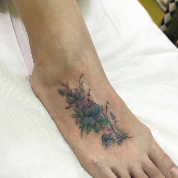 Tatuaje en el pie 9