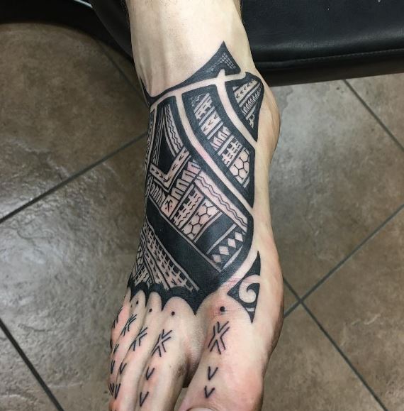 Tatuaje en el pie 15