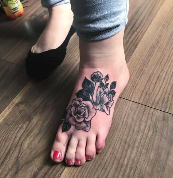 Tatuaje en el pie 22
