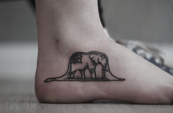Tatuaje en el pie 39