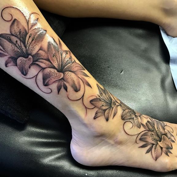 Tatuaje en el pie 32