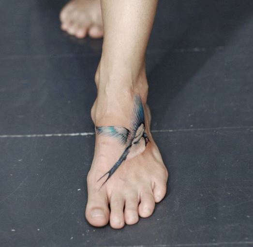 Tatuaje en el pie 47