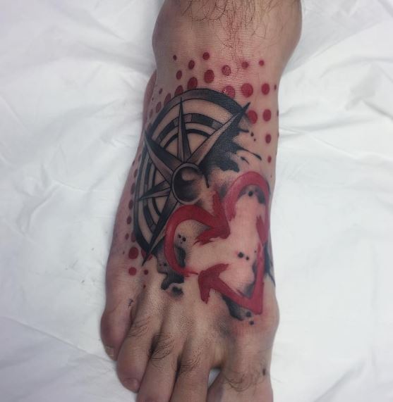 Tatuaje en el pie 45
