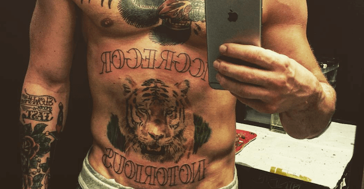 Conor Mcgregor Notorious Tatuaje