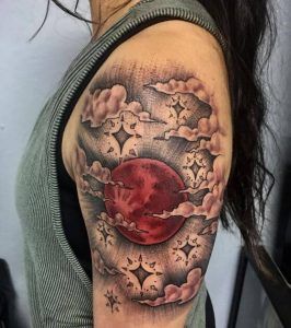 Tatuaje De Luna De Sangre