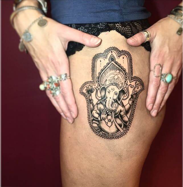 Tatuaje De Flor De Loto