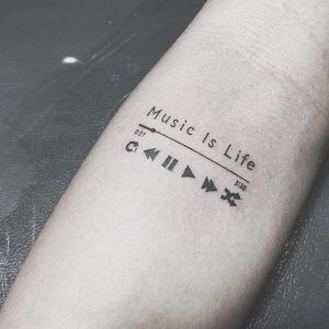 Tatuajes Musicales