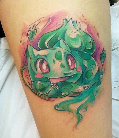 Tatuajes De Bulbasaur De Anime