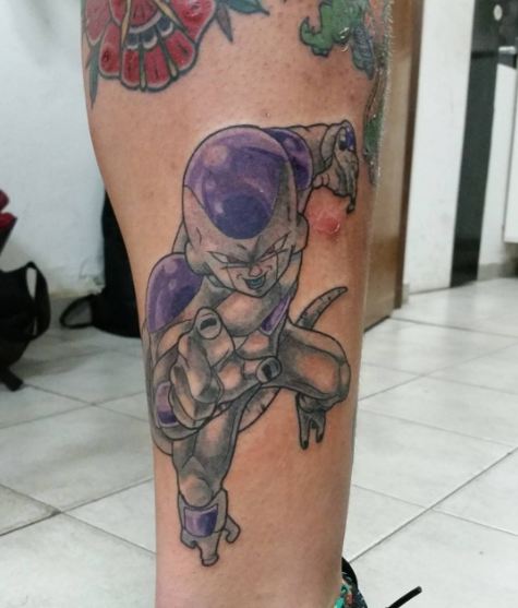 Tatuajes De Dragon Ball De Freezer De Anime