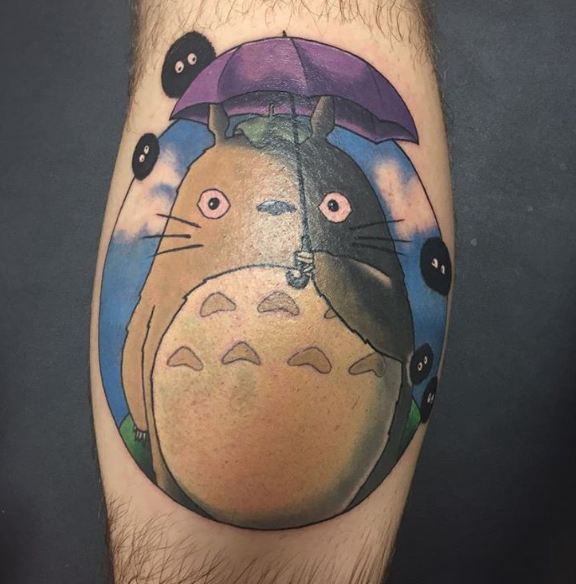 Tatuajes De Animes En La Pantorrilla