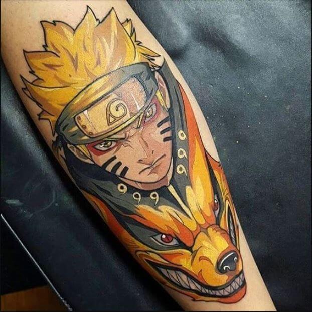 Chico Anime Con Tatuajes