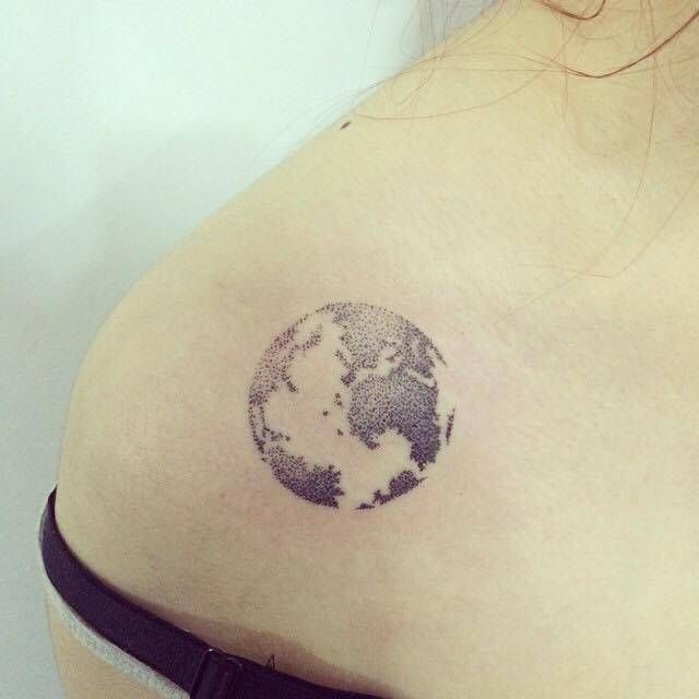 Tatuajes Planeta Tierra 9