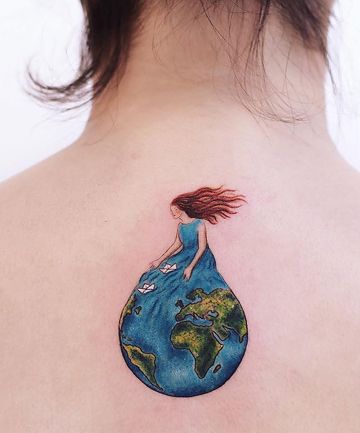 Tatuajes Planeta Tierra 7