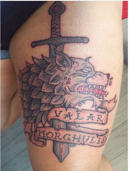 Tatuaje De Juego De Tronos En Pinterest